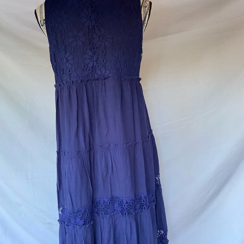 Collection B Deep Blue Top - Picture 2 of 5